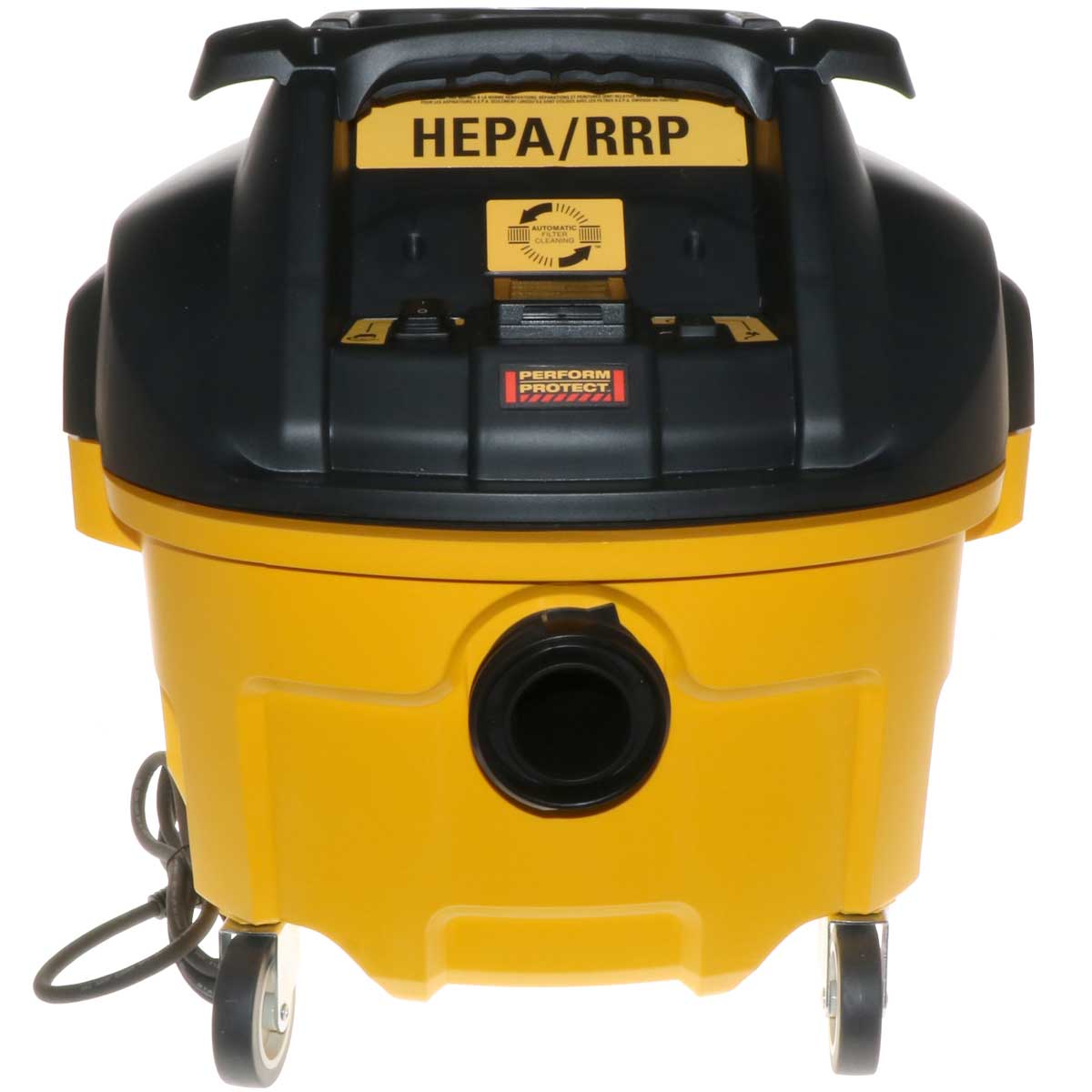 DeWalt 8gal HEPA Vac with Auto Filter Cleaning